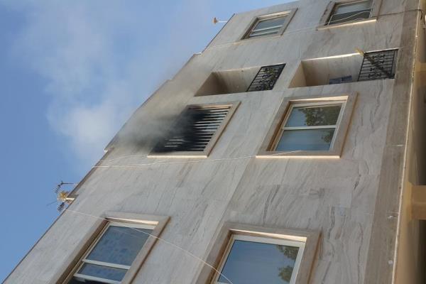 آتش سوزی منزل مسکونی 